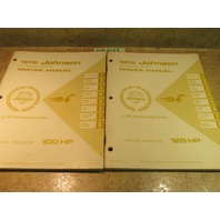 1972 Johnson Evinrude Outboard Service Manual Year Set 2-125 HP
