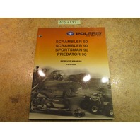 2003 Polaris Sportsman Youth ATV Service Manual with CD PN 9918068