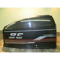 Force 1980's Engine Cover Top Cowl Cowling Hood 85 HP 3 Cylinder