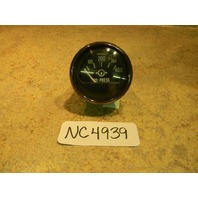 New Faria Outboard Oil PSI Gauge Black Face GP9951A