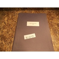 Minn Kota Part Catalog book for 1992