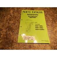 Nissan Parts Catalog for NSF 18B2 15B2 9.9B2 4 stroke