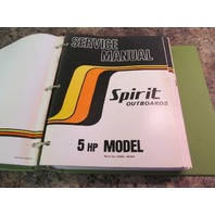 1978 Suzuki Spirit Outboards Service Manual Year Set 2-50 HP Models