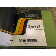 1978 Suzuki Spirit Outboards Service Manual Year Set 2-50 HP Models