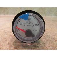 Faria Oil Guage Blue w/ White Face GP7017D