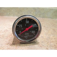 Unknown Brand Oil Gauge Gold w/ Black Face