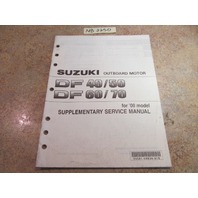 2000 Suzuki DF40/50 & DF 60/70 Supplementary Service Manual