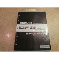 2007 Suzuki Outboard Motor DF 25 V-twin Four Stroke Service Manual