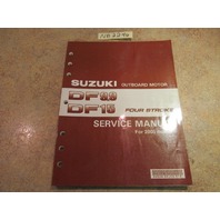 Suzuki Outboard DF9.9/15 4-Stroke Service Manual 2005 Model