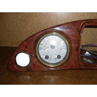 8 gauge dash panel 26x7.75" pontoon boat Faria gauges