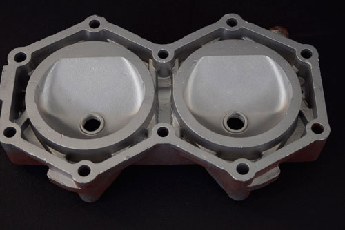 After photo of cylinder head