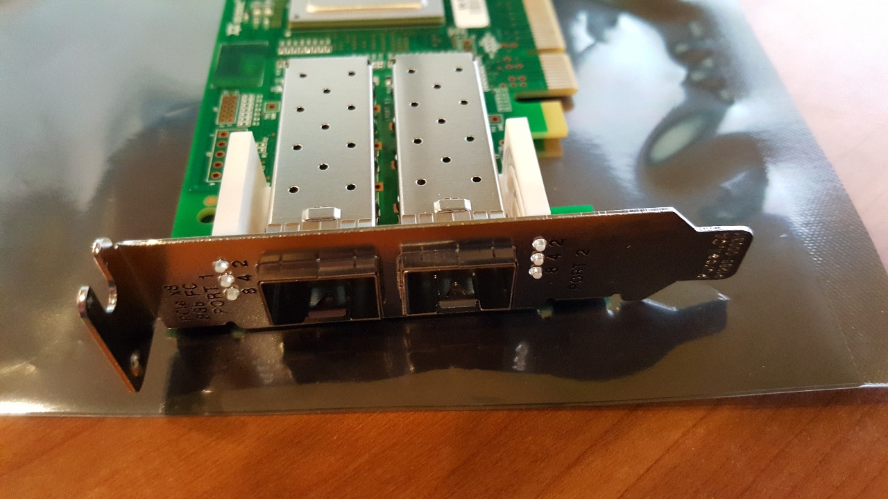 QLOGIC DELL 8GB FC DUAL PORT PCIE X8 FC HOST BUS ADAPTER HBA CARD QLE2562LDEL MDG Sales, LLC