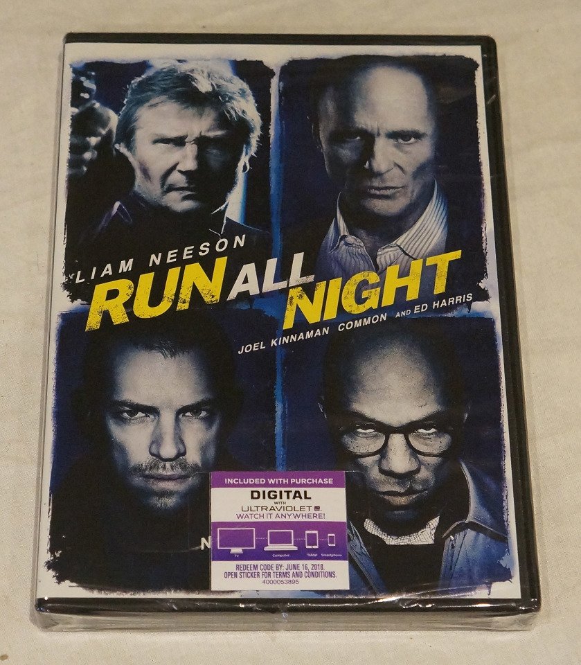 RUN ALL NIGHT DVD W/ LIAM NEESON NEW / SEALED (2015)