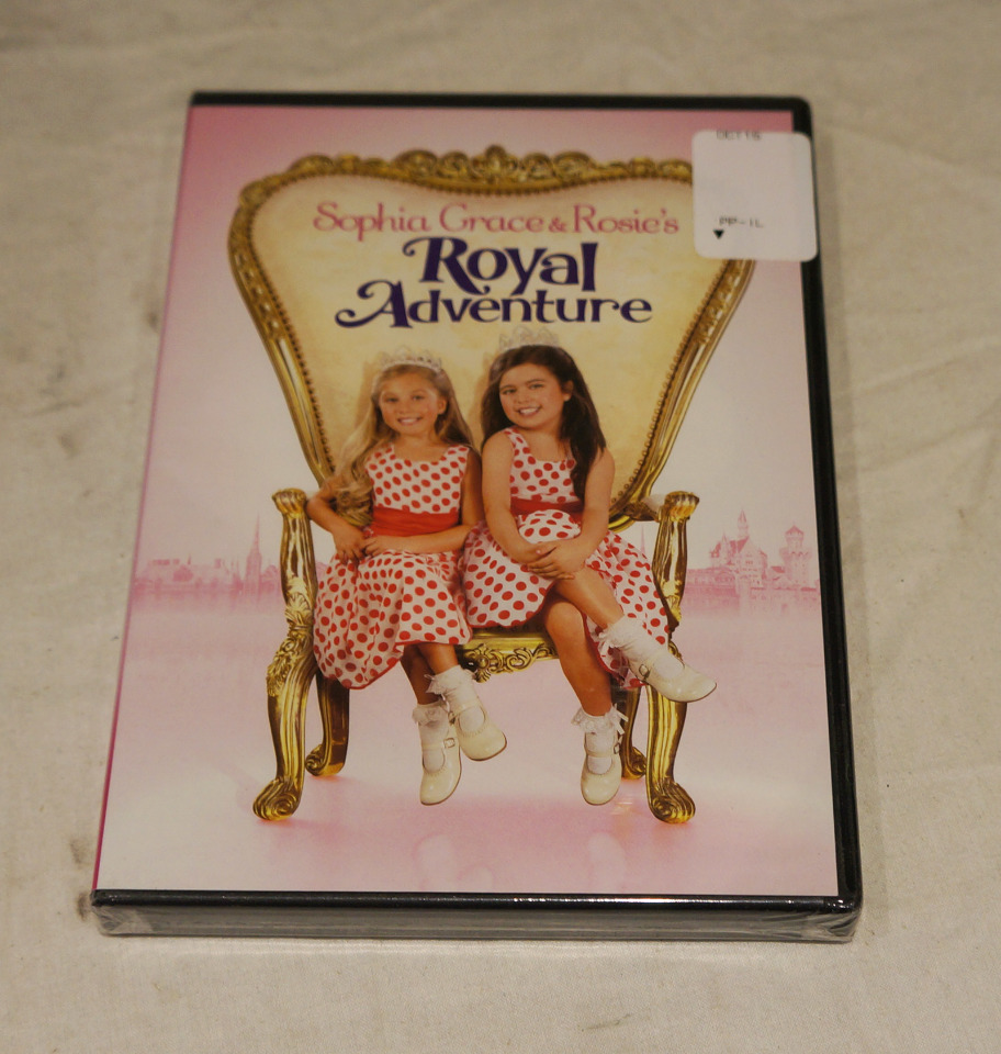 SOPHIA GRACE AND ROSIE'S ROYAL ADVENTURE DVD NEW / SEALED