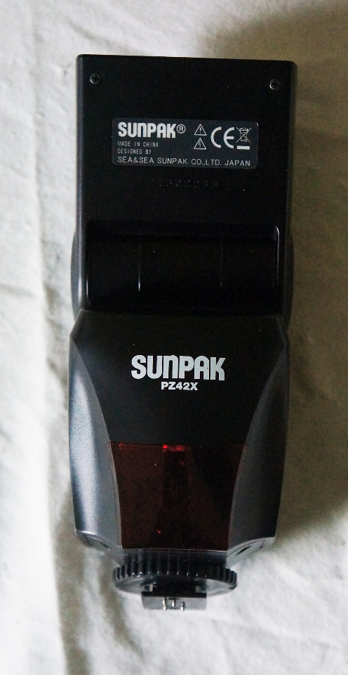 SUNPAK EXTERNAL ELECTRONIC FLASH POWER ZOOM 42X NIKON DIGITAL SLR ...