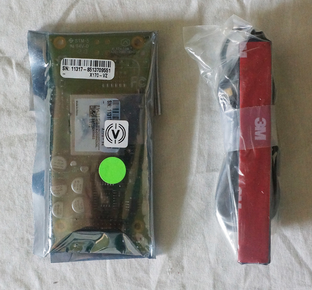 GE SIMON ALARM.COM XT-XTI 2G GSM X170-VZ VERIZON ADC-200T-EVD-P + ANTENNA