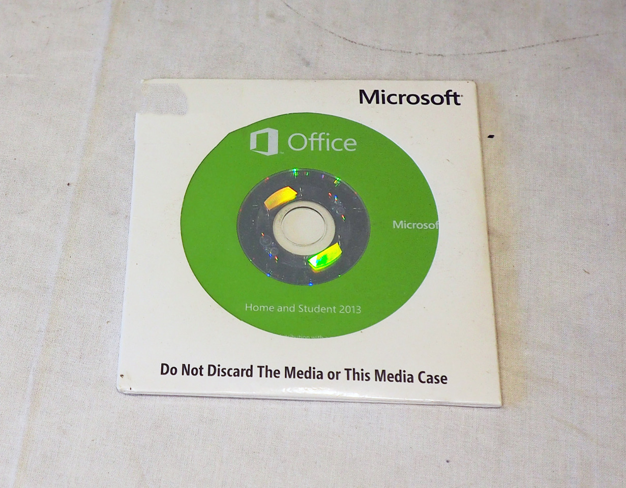 MICROSOFT / HP OFFICE 2013 HOME & STUDENT W/ PRODUCT KEY NEW!