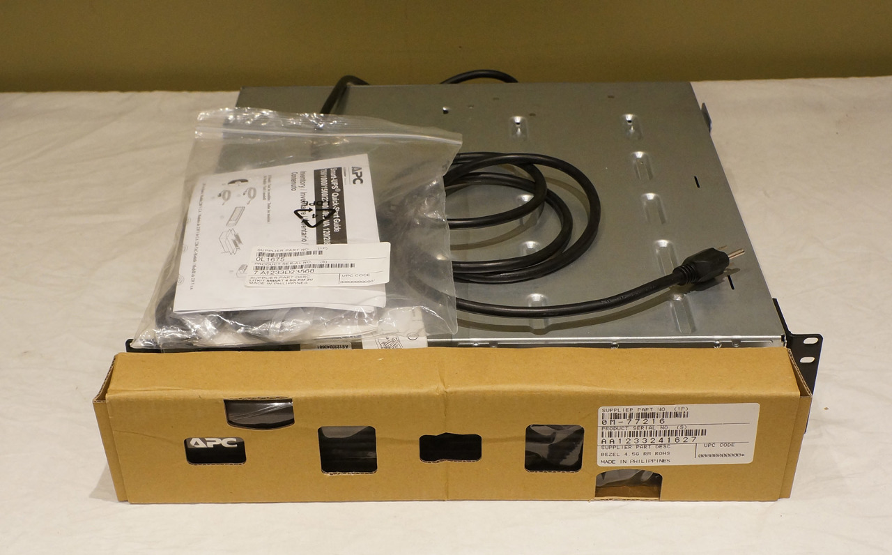 APC 1500VA SMART-UPS 2U RACKMOUNT WITH LCD 1000W SMT1500RM2U