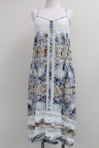 western high low dress