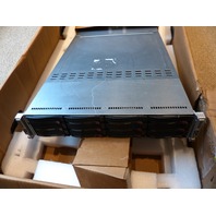 SUPERMICRO CSE-827 SERVER 4* E5645 2.4GHZ 12* 8GB PC3 RAM 11* 2TB SATA HDD 2*PSU
