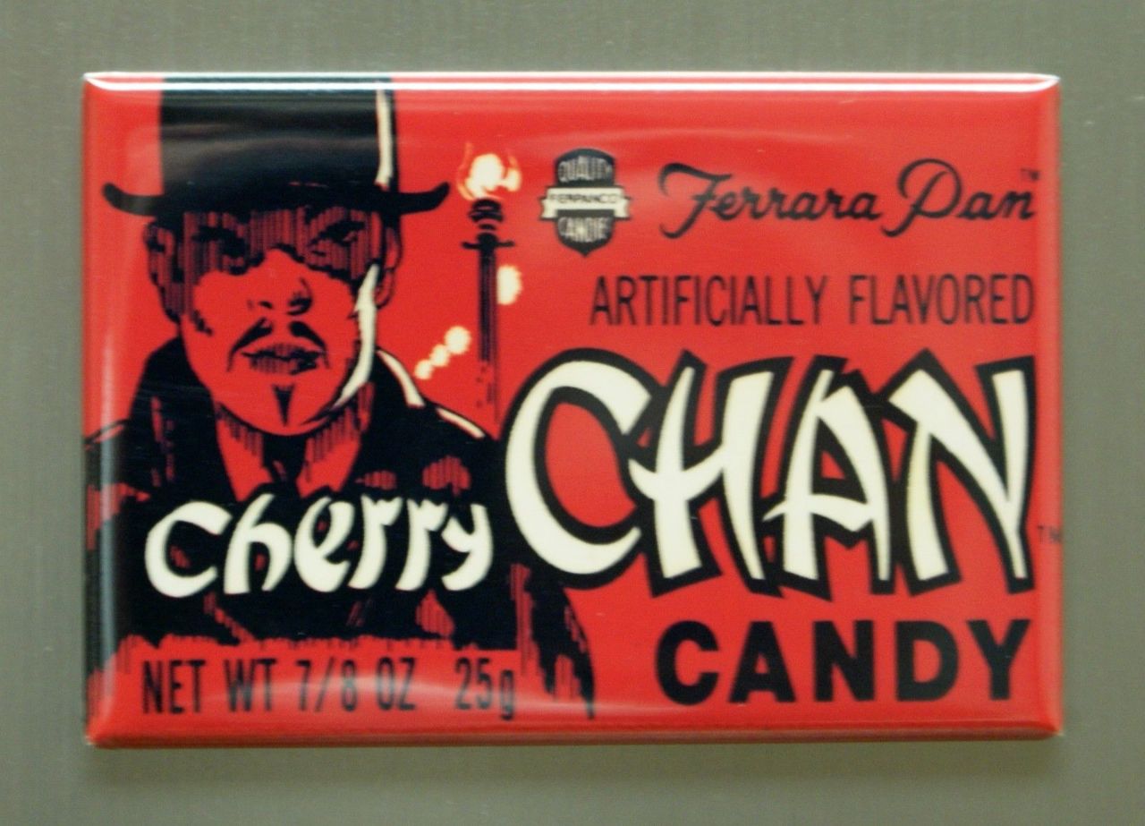 Ferrara Pan Cherry Chan Candy Refrigerator Fridge Kitchen Decor