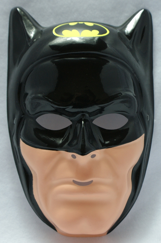 Vintage DC Comics Batman Ben Cooper Halloween Mask Comic Book Hero