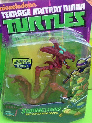 Squirrelanoid TMNT Teenage Mutant Ninja Turtles action Figure nick cartoon toy