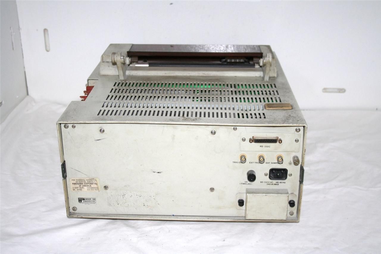 YOKOGAWA 3655E ANALYZING RECORDER Premier Equipment Solutions, Inc.