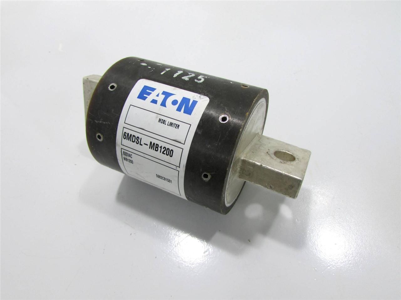 EATON 6MDSLMB1200 AIR CIRCUIT BREAKER FUSE 600VAC 1200A MDSL LIMITER