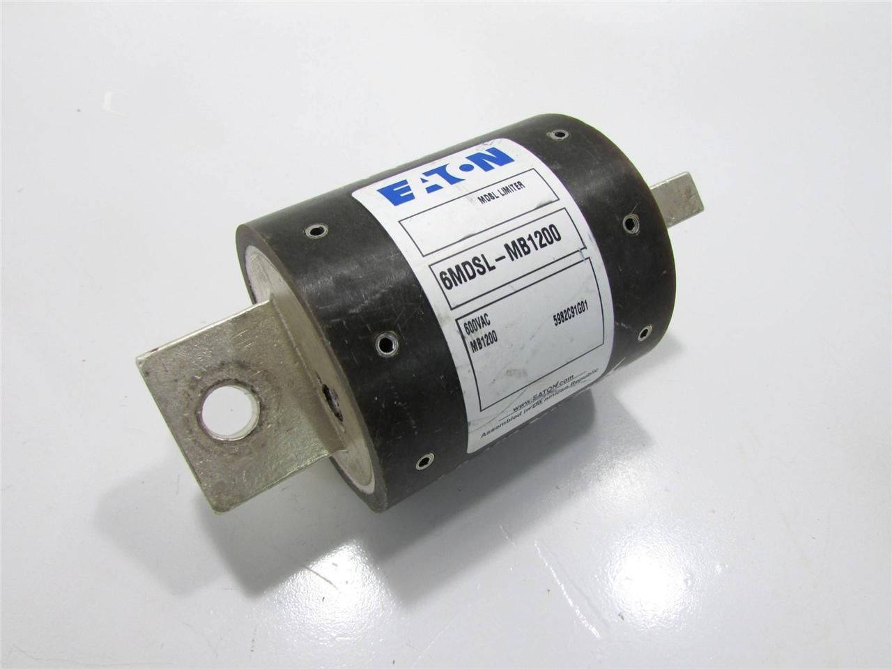 EATON 6MDSLMB1200 AIR CIRCUIT BREAKER FUSE 600VAC 1200A MDSL LIMITER