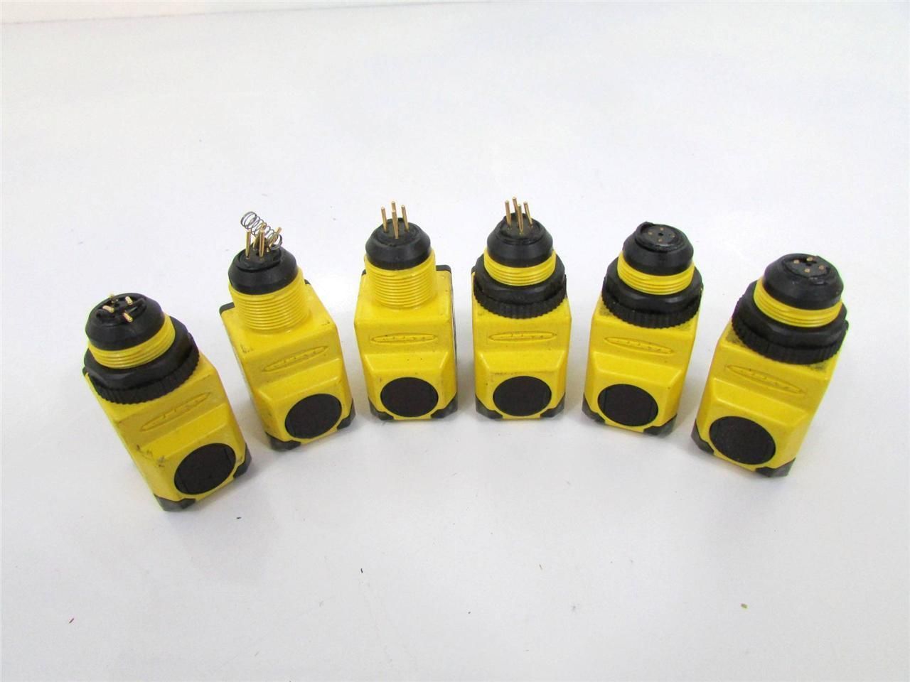 Lot Of 6 Banner Engineering Q25sp6lpq Sensor Premier Equipment
