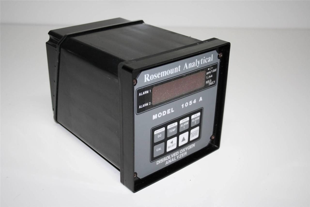 ROSEMOUNT 1054 A 1054ADO DISSOLVED OXYGEN ANALYZER 230VAC 4W Premier