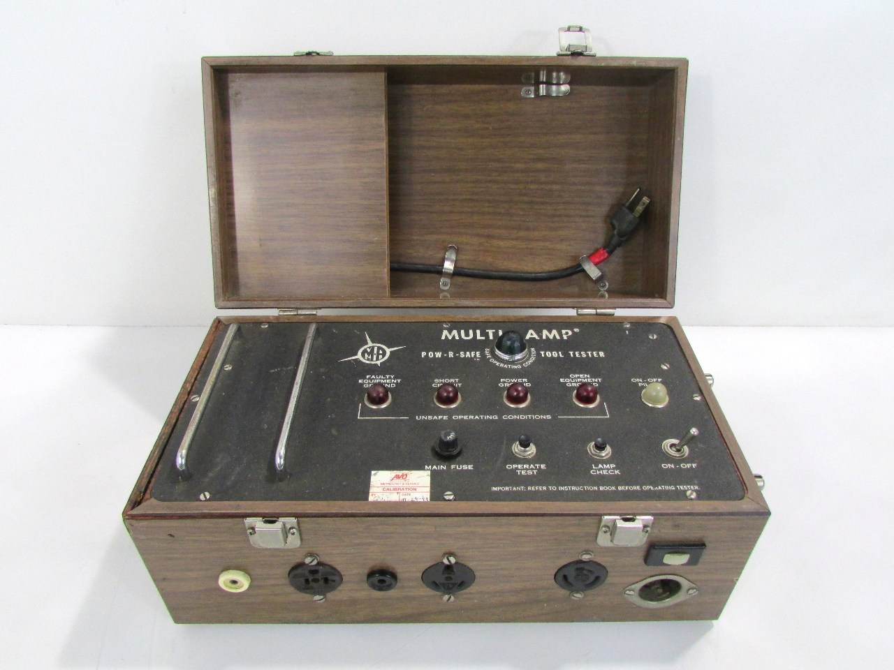 MULTIAMP POWRSAFE TOOL TESTER Premier Equipment Solutions, Inc.
