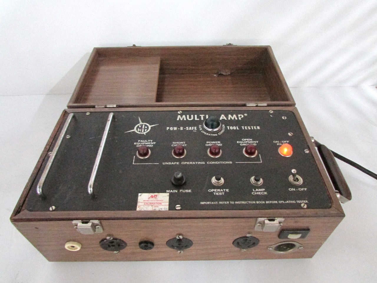 MULTIAMP POWRSAFE TOOL TESTER Premier Equipment Solutions, Inc.