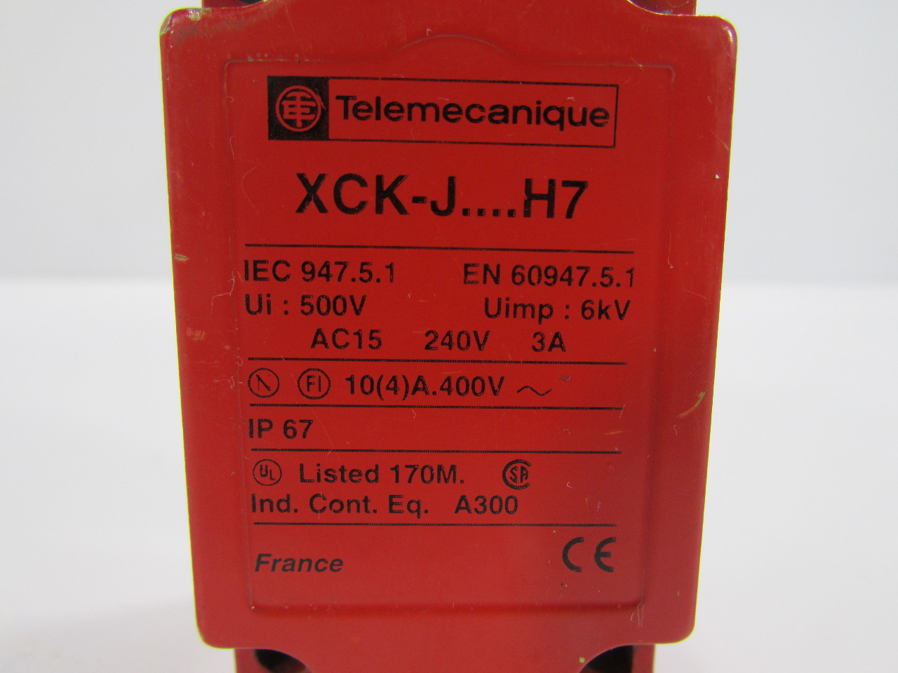 TELEMECANIQUE XCKJ....H7 LIMIT SWITCH Premier Equipment Solutions, Inc.
