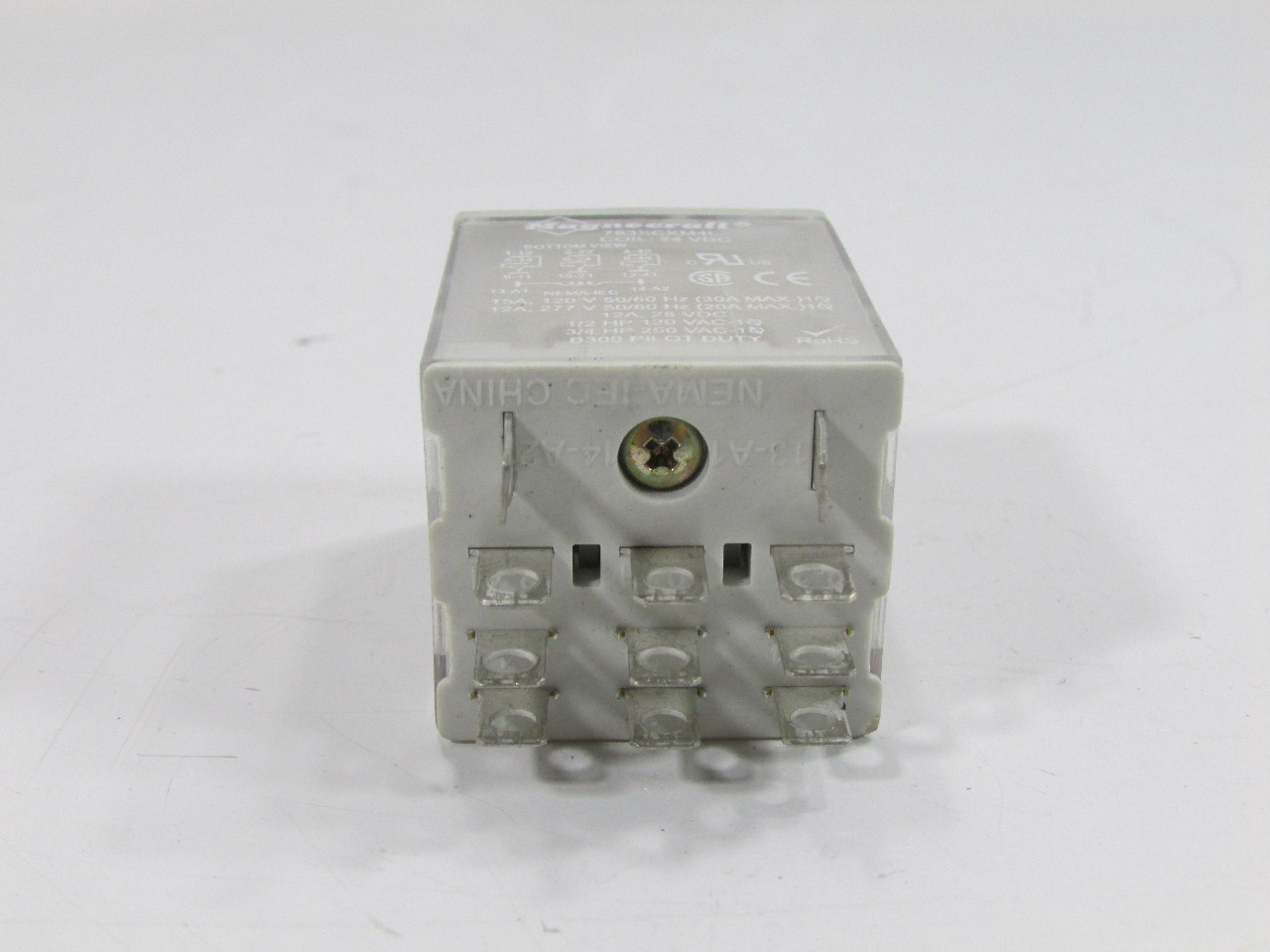 MAGNECRAFT 783XCXM4L B300 PILOT DUTY PLUG IN RELAY COIL 24VDC Premier