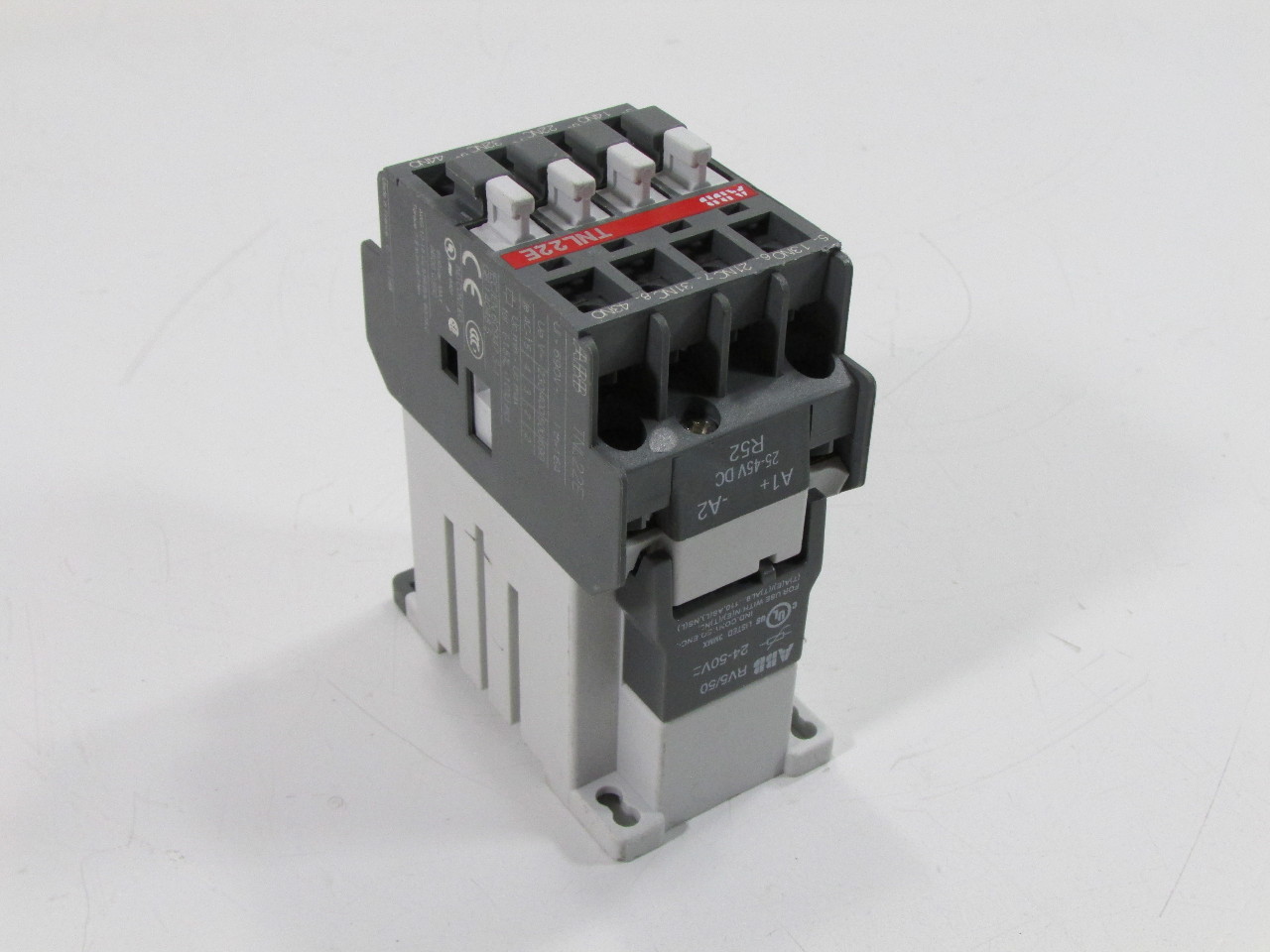 NEW ABB CONTACTOR RELAY TNL22E (RV5/50 2450V) 600VAC MAX Premier