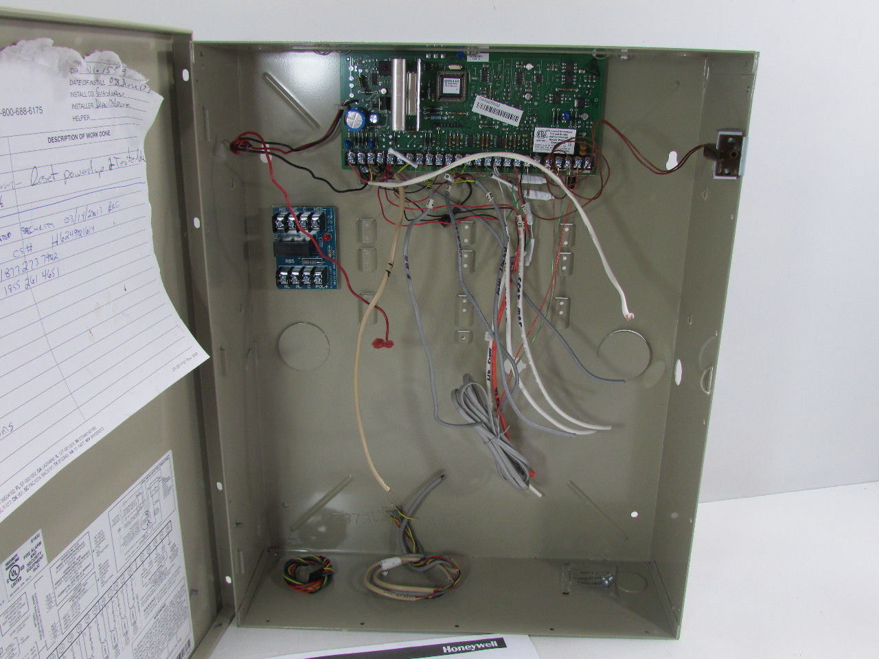 HONEYWELL FIRE ALARM & SECURITY SUBASSEMBLY S789 ADEMCO VISTA 20P