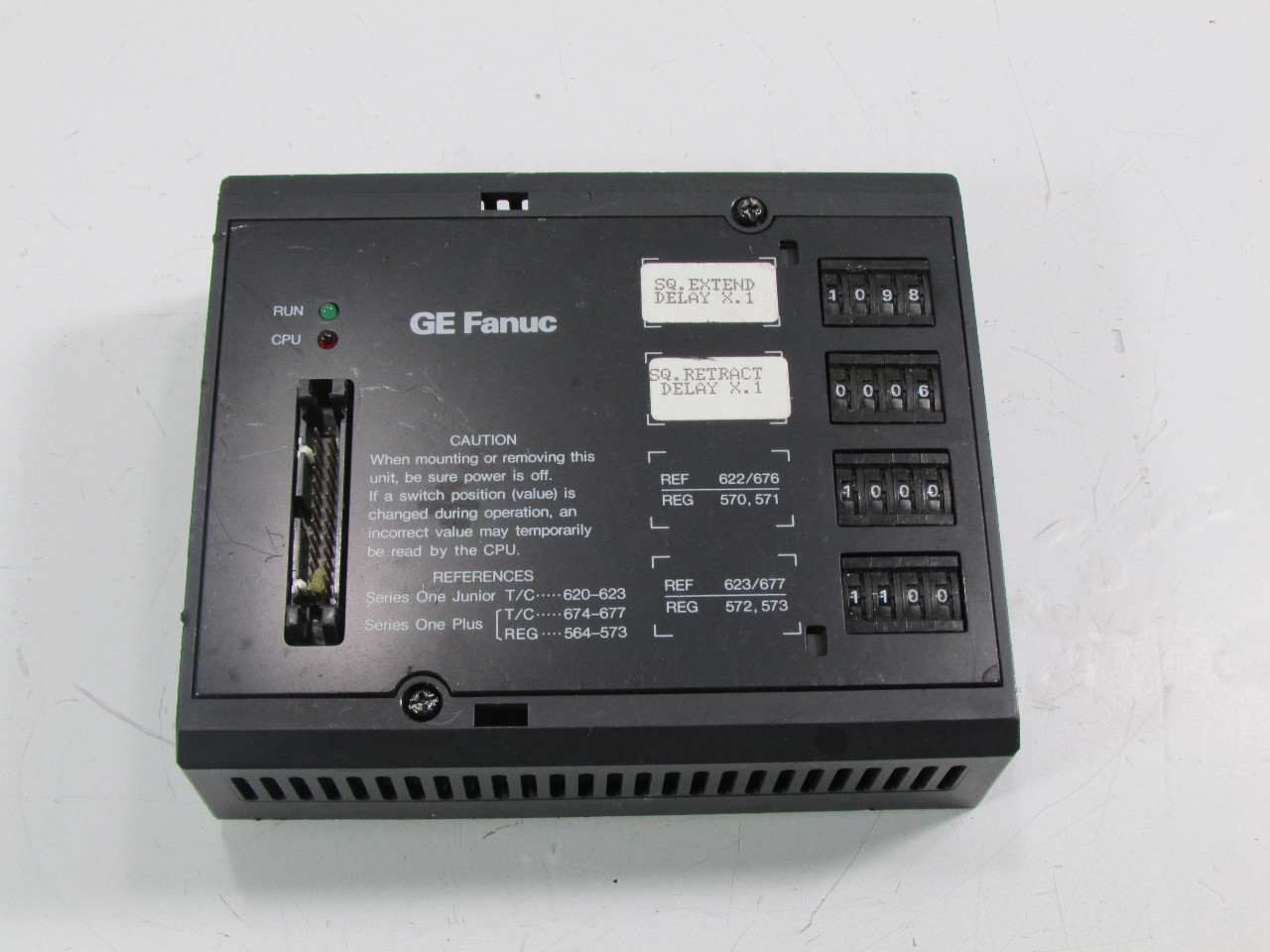 GE FANUC IC609TCU100A TIMER/COUNTER SETPOINT UNIT Premier Equipment