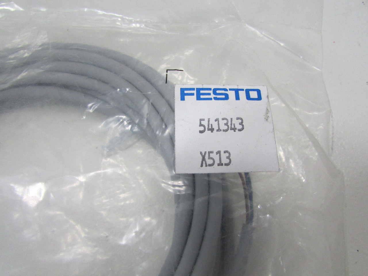 FESTO 541343 X513 QUICK DISCONNECT STRAIGHT CABLE Premier Equipment