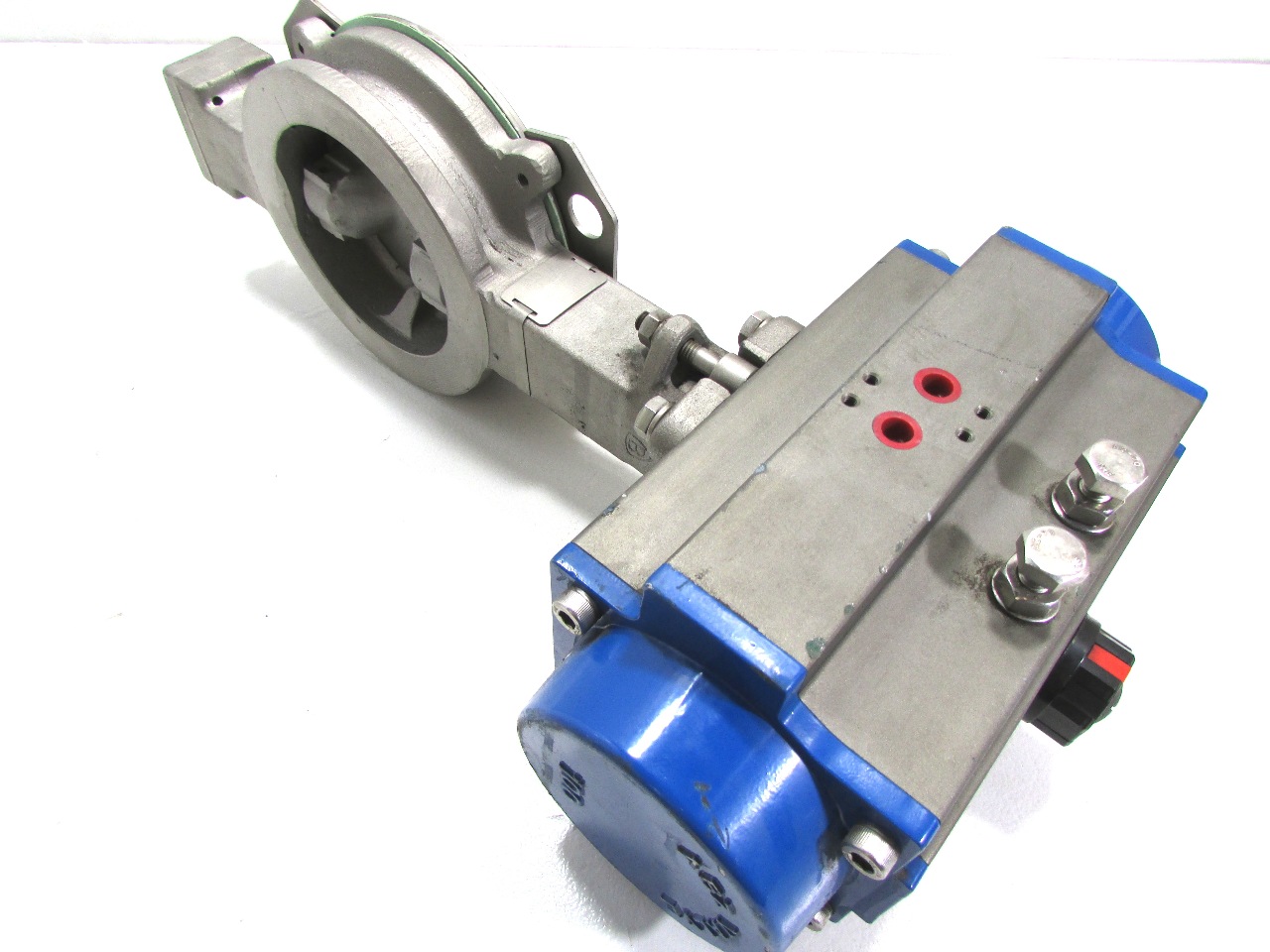 * ABZ 4" KEYSTONE CAST IRON BUTTERFLY KLOK VALVE W/ ACTUATOR SR 100 *WARRANTY* Premier