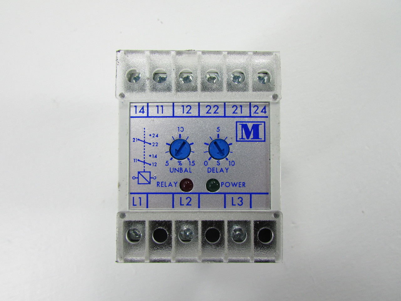 MULTITEK M200PB1VE PHASE BALANCE RELAY 3PH 480VLL 60HZ 3/4 WIRE