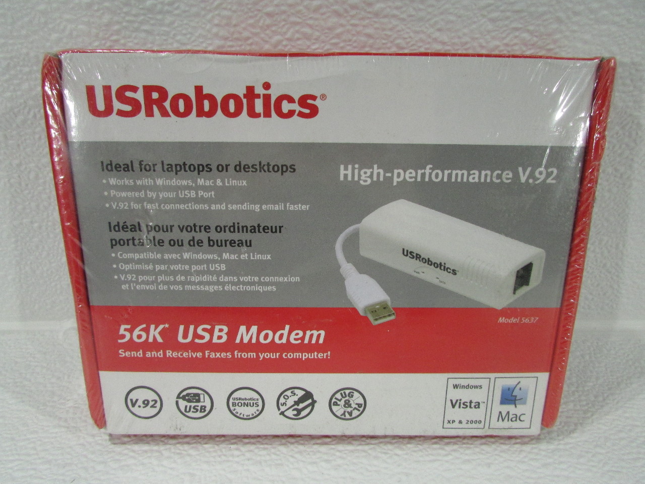 U s robotics 56k faxmodem usb что это