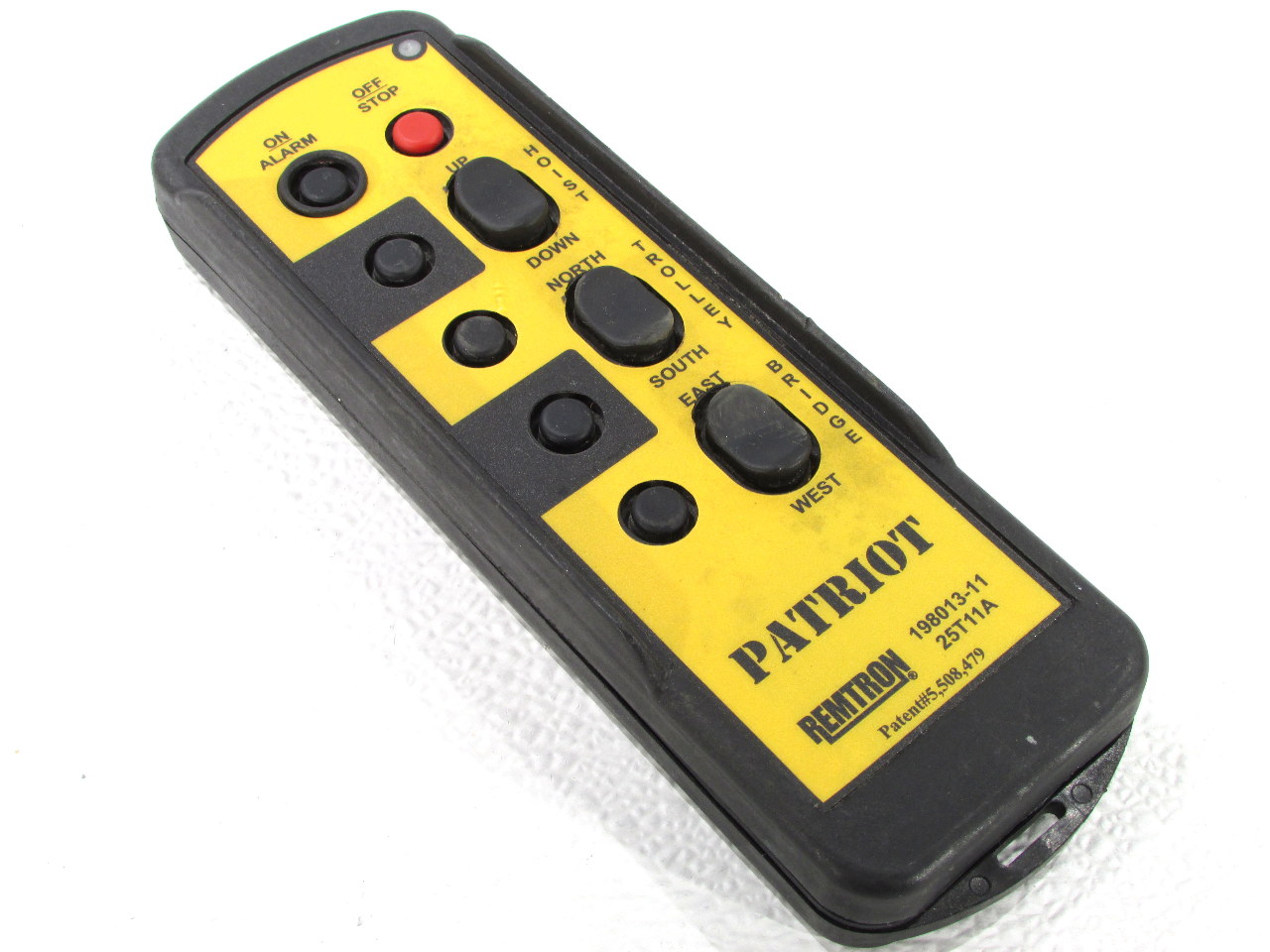 PATRIOT REMTRON 25T11A 19801311 CRANE REMOTE PENDANT CONTROL Premier