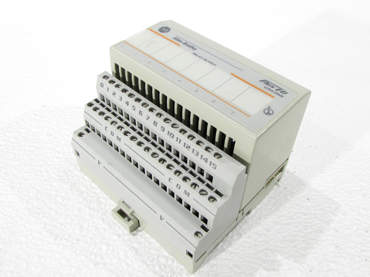 * ALLEN BRADLEY 1794OW8/A ISOLATED RELAY OUTPUT w/ 1794TB2/A BLOCK