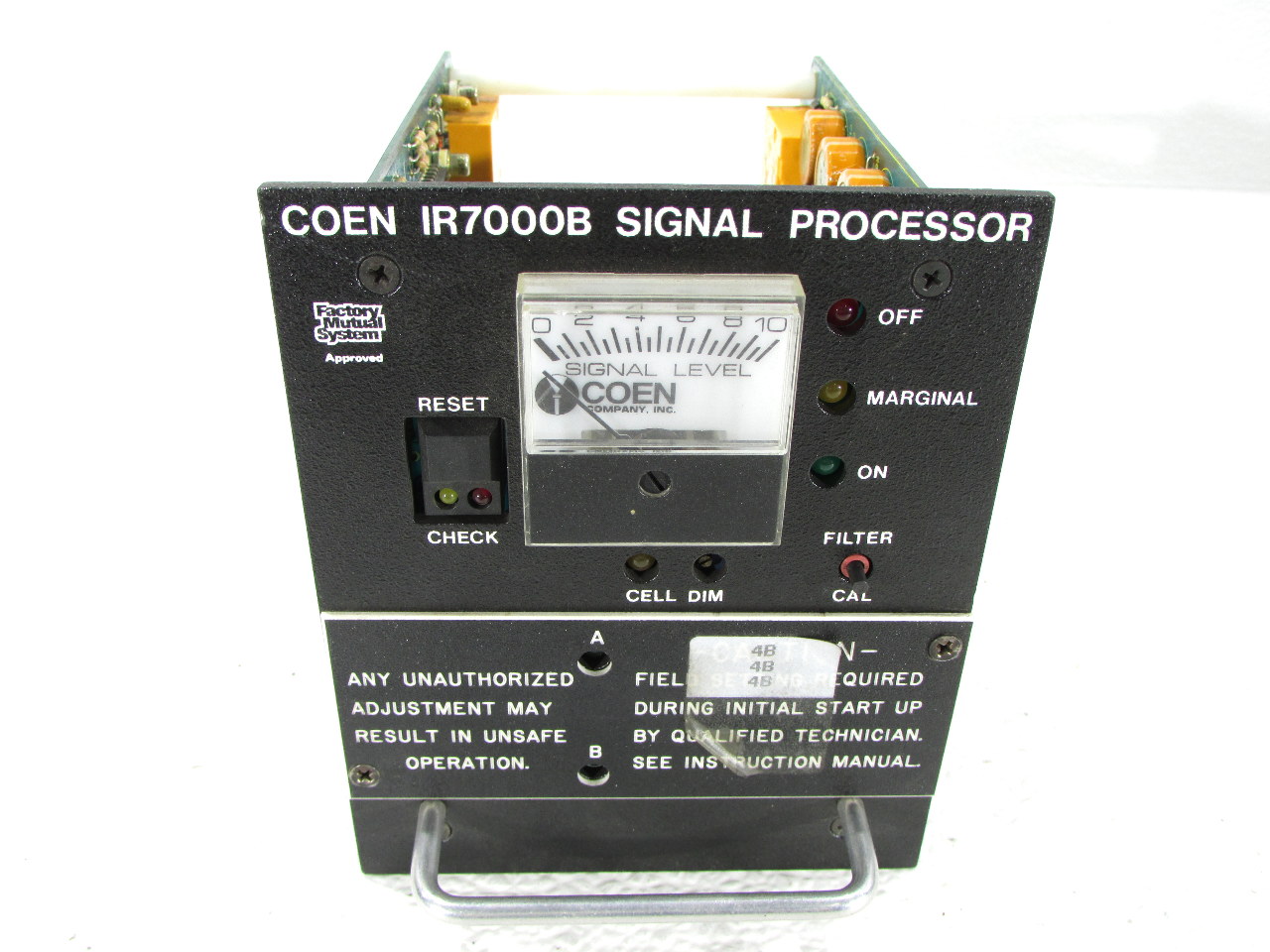 * COEN IR7000B SIGNAL PROCESSOR P/N 265320601 Premier Equipment