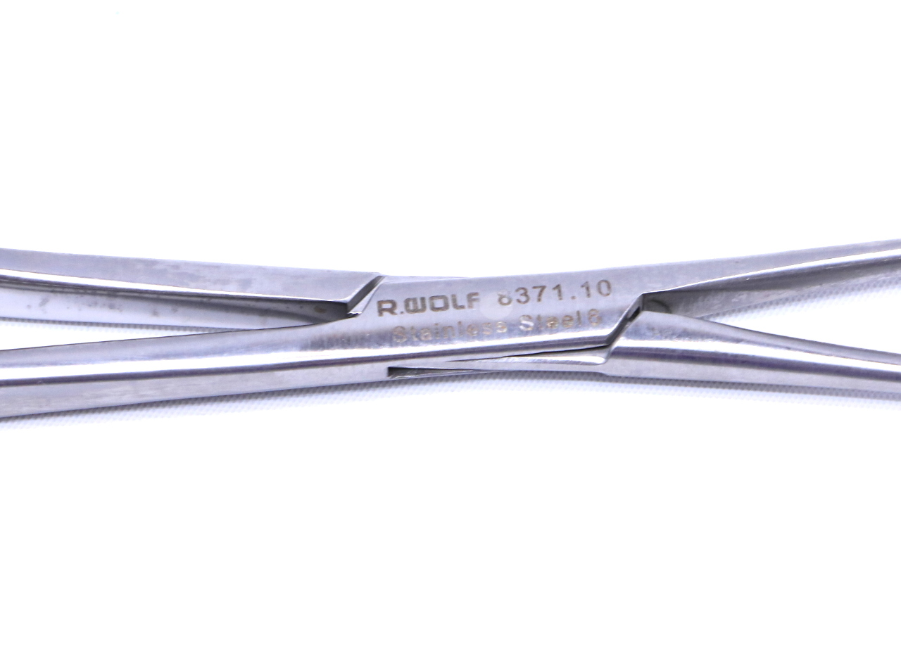 * R. WOLF 8371.10 GIMPELSON CERVICAL VAGINAL SEALING TENACULUM 200mm