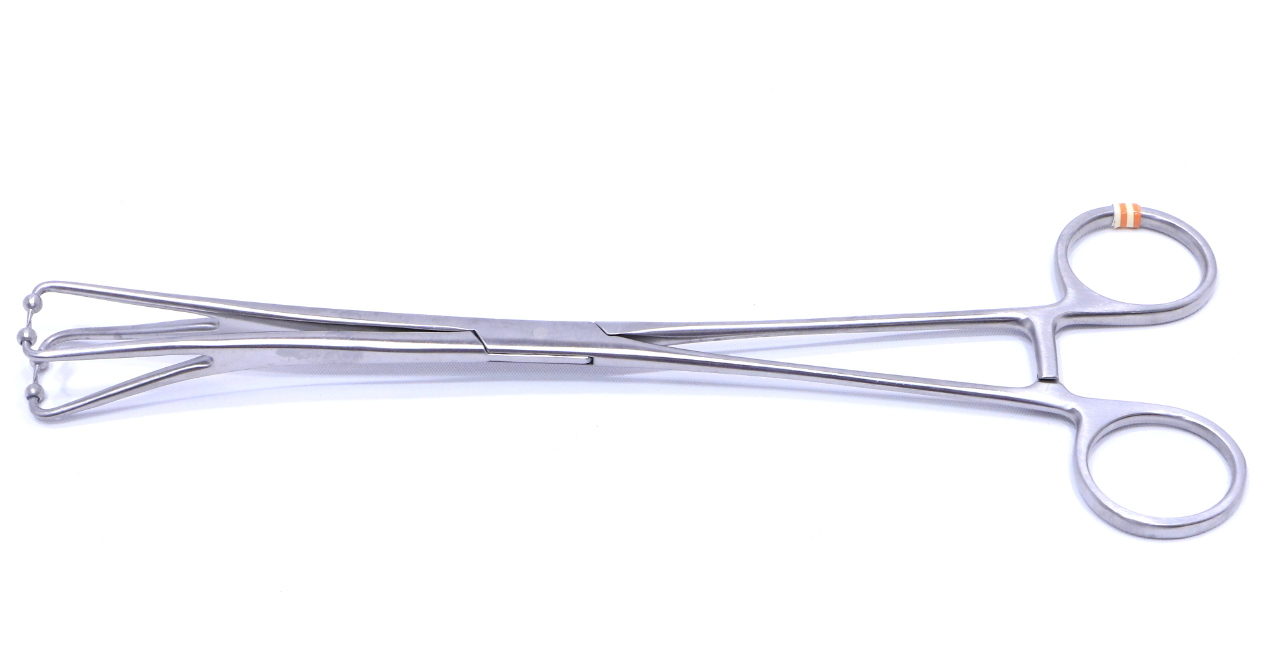 * R. WOLF 8371.10 GIMPELSON CERVICAL VAGINAL SEALING TENACULUM 200mm