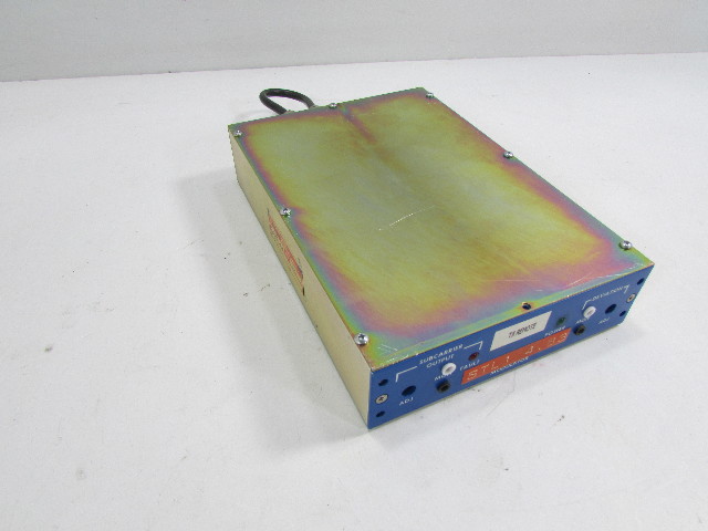 MICROWAVE ASSOCIATES MODULATOR TX REMOTE STL 4.83 801870-1 SER 545 AUDIO MOD REV. T
