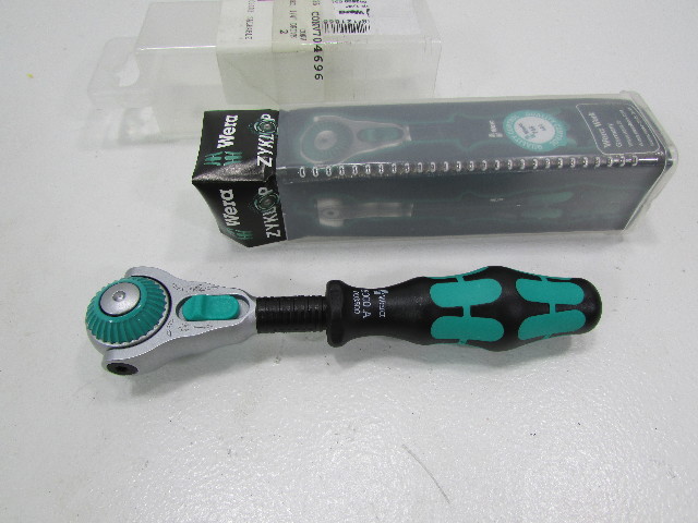 NEW WERA 8000 A ZYKLOP RATCHET, 1/4" DRIVE